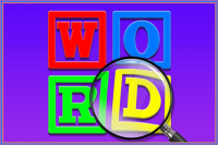 Word Finding Puzzle Game